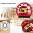 thumbnail image 3 of Kit De Plantilla Para Hacer Pasadores, Kit De Plantilla Para Hacer Pasadores Ajustable De aleación De Aluminio CNC Para Carpintería, 3 of 7