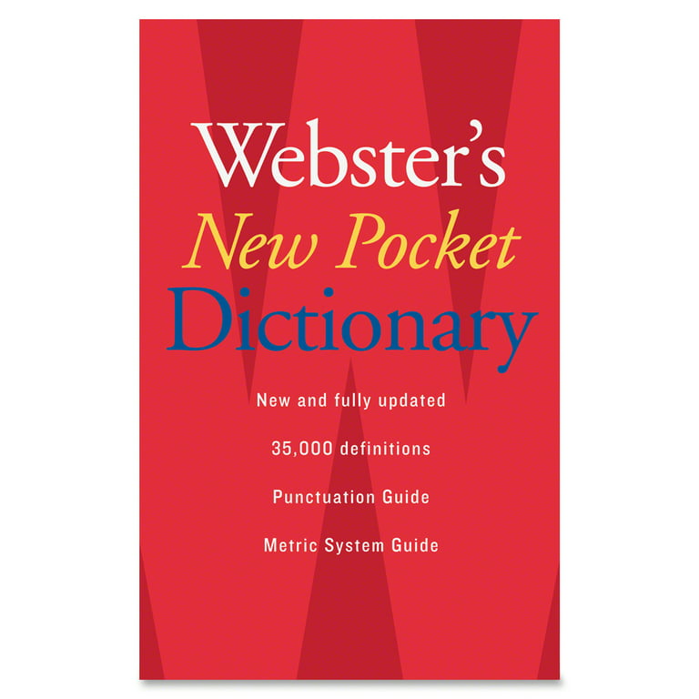 skræmmende Framework Konfrontere Webster's New Pocket Dictionary (Paperback) - Walmart.com