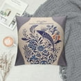 thumbnail image 2 of Wuche Queenie - Printed Traditional Chinese Blue &amp; White Porcelain Pattern Pillowcase Cushion Cover Throw Pillow Case, 2 of 5