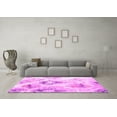thumbnail image 3 of Ahgly Company Indoor Rectangle Abstract Pink Contemporary Area Rugs, 2' x 5', 3 of 4