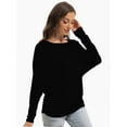 thumbnail image 4 of Long Sleeve Tops for Women Dressy Business Casual Shirts Travel Work Clothes Tunic for Leggings, 4 of 6