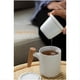 thumbnail image 4 of de Té Esmerilada de Cerámica con Tapa y Filtro de Café con Manejar de Madera de Gran Capacidad de Té con Separación de Agua y Té, 4 of 5