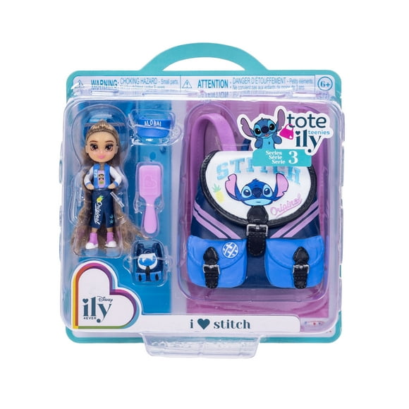 Mini poupées et sacs ily 4EVER Tote-ily Teenies de Disney - Inspirée par Stitch