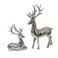 thumbnail image 4 of Figuras de reno y alce para escritorio Plata, 4 of 9