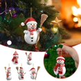 thumbnail image 2 of Utoimkio Cute Snowman Pendants Christmas Ornaments 2024 Christmas Tree Decorations Pendant Christmas Tree Ornaments,Acrylic Xmas Tree Hanging Decor Party Supplies, 2 of 5