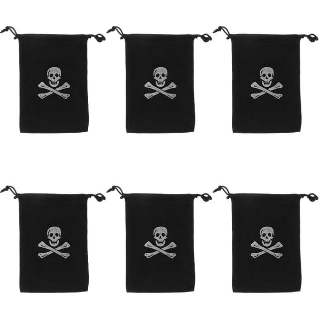 6pcs bolsas de dulces de regalo de regalo de regalo de Halloween Bolsas de regalo para niños