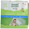 Seventh Generation Baby Wipes - Unscented - 256 ct