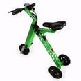 thumbnail image 3 of 250w Brushless eBike Motor 36v 7.2Ah 10 Inch 3 Wheel Folding Bike Tri-Wheel Electric Scooter Green, 3 of 4