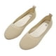 thumbnail image 1 of Amzcrzy Zapatos de mujer,Zapatos de mujer,Zapatillas de mujer, Zapatos planos de punta redonda de color liso para mujer, zapatillas suaves e informales Sandalias Mujer Zapatillas De Casa, 1 of 7