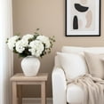 thumbnail image 2 of Arreglo floral artificial de hortensias RyddeligHome de 5 cabezas, 2 of 8
