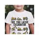 thumbnail image 1 of Camiseta 100 % algodón con estampado de excavadora "Nos vemos luego", manga corta, cuello redondo, estilo kawaii, moda informal 2025, 1 of 7