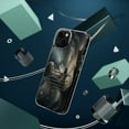 thumbnail image 4 of DistinctInk Clear Hybrid Case for Apple iPhone 13 (6.1" Screen) - God's Loving Record of Our Sorrows - Tempered Glass Back, 4 of 8