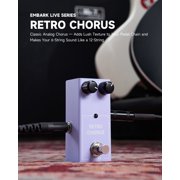 Donner Retro Chorus Digital Chorus Pedal True Bypass Classic Chorus Effects Pedal