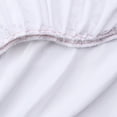 thumbnail image 3 of Host & Home Brushed Microfiber Fitted Sheets - Bedding Essentials - Full - (6 Pack) White, 3 of 8
