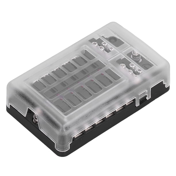 Caja de fusibles, bloque de fusibles Caja de cuchillas Caja de cuchillas de fusibles Soporte de bloque de fusibles Rendimiento sólido