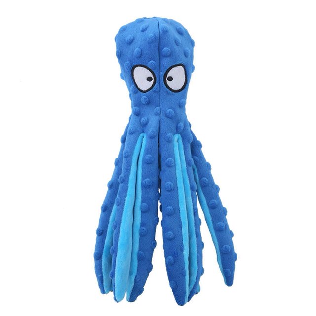 Octopus Shape Anti-bite Dog Toy Sonable Reusable Pet Tooth Trains Toys Pet Product