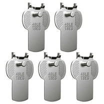 Shoreew 5/10Pcs Drywall Picture Hanging Hooks 40lbs Load-capacity Large Wall Picture Frame Hangers Heavy Duty Mirror Photo Hanger Hardware Kit