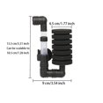 thumbnail image 2 of 3 Pcs Filtre Éponge Bio pour Aquarium Aquarium Crevettes, 2 of 9
