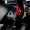 thumbnail image 5 of Seven Starred Iadybird 14.5 Inch Printing PVC Leather Car Wheel Cover Steering Wheel Covers Auto Accessories, 5 of 6