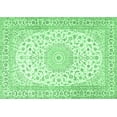 thumbnail image 1 of Ahgly Company Indoor Rectangle Medallion Emerald Green Traditional Area Rugs, 2' x 5', 1 of 4