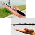 thumbnail image 1 of Super Hard Mini Fishing Rod 1-2.3m Fishing Tackle Equipment Practical Tool, 1 of 8