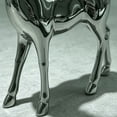 thumbnail image 4 of 2Pcs Resin Reindeer Statue Small Christmas Seated And Standing Deer Figurine, Reindeer Ornaments For Living Room, Wine Cabinet, Display Stand, Bedroom, Office Desktop, 4 of 5