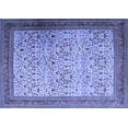 thumbnail image 1 of Ahgly Company Indoor Rectangle Persian Blue Traditional Area Rugs, 4' x 6', 1 of 4