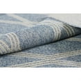 thumbnail image 4 of Momeni Hampton Geometric Blue Indoor Outdoor Rug 2'7" X 7'6" Runner, 4 of 6