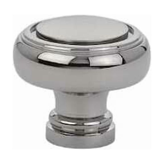 Emtek Bright Nickel Knob 86610US14 86610US14