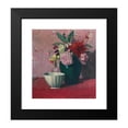 thumbnail image 2 of Félix Vallotton 12x13 Black Modern Framed Museum Art Print Titled - Green Vase and White Bowl (1919), 2 of 5