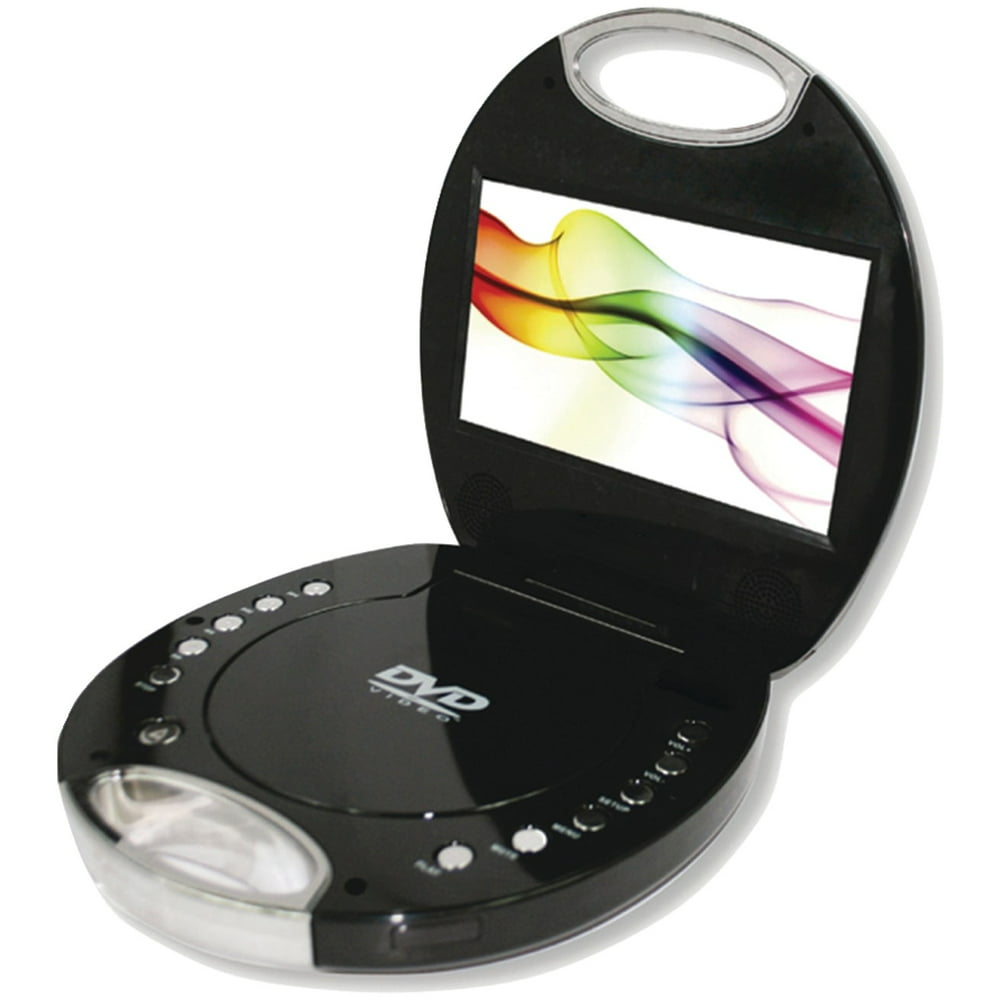 Sylvania 7" Portable DVD Player with Integrated Handle, SDVD7046Black