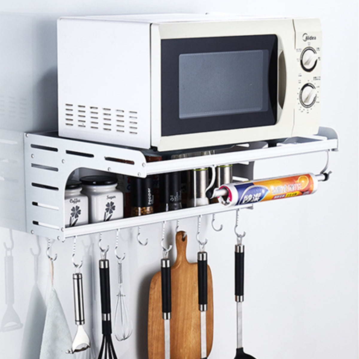 kitchen microwave oven rack