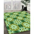 thumbnail image 3 of Ahgly Company Machine Washable Indoor Rectangle Transitional Light Green Area Rugs, 8' x 10', 3 of 7