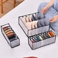 thumbnail image 4 of Organizador de ropa interior para el hogar, caja de almacenamiento de calcetines, pantalones cortos, sujetador, armario, cajón plegable, organizador de dormitorio, 4 of 4