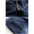 thumbnail image 5 of LZLER Men Summer Stretch Jean Shorts Slim Denim Shorts for Men with Hole, 5 of 6
