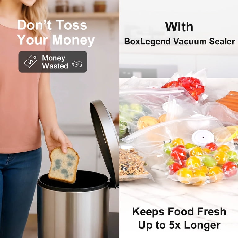 Boxlegend Handheld Vacuum Sealer with 30 Bags photo 5