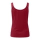 thumbnail image 2 of Playeras,Blusas y Tops,Ropa para Mujer Tank Top Vestido Blusa de encaje con cuello en V para mujer, sin mangas, informal, sin mangas (Wine, XL), 2 of 5