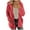 Z# Hot Pink hooded jacket, variant on Yievot Women's Oversized Open Front Cardigan Coat Plus Size Plush Sweater Jacket Fall Winter Outwear