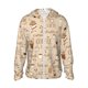 thumbnail image 1 of Fotbe Coffee Time Chaqueta con Protección Solar UPF 50+ para Hombre y Mujer, Camisa con Capucha y Bolsillos-Small, 1 of 7