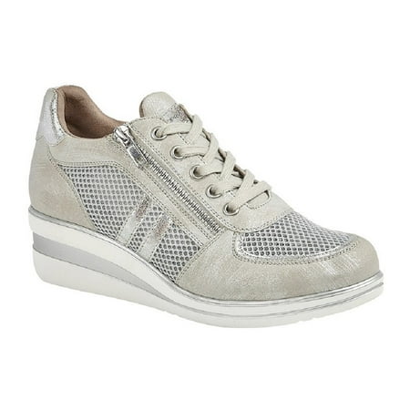 

Cipriata Womens Lace and Zip Sneakers
