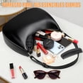 thumbnail image 3 of Bolsa de Mujer, Bolsa de Mano para Mujer, Bolso de Hombro de Piel Vintage, Bolsa para Axilas, con Correa de Hombro Ajustable, De moda y versátil, para uso Diario, Trabajo, Viajes, 3 of 3