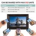 thumbnail image 6 of 8 Inch WiFi Digital Photo Frame, 1280 x 800 IPS LCD Touch Screen, Easy Setup to Share Photos or Videos via Uhale App, Auto-Rotate, 16GB Storage, 6 of 7