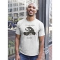 thumbnail image 2 of Whatever Happens, Sleep Sloth T-Shirt Men -Image by Shutterstock, Male Large, 2 of 4
