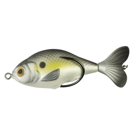 Lunkerhunt Prop Fish Shad Topwater Bait Gizzard 3.5 in 1/2 oz