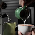 thumbnail image 3 of Chendee Coffee Milk Frothing Pitcher 450Ml Espresso Steaming Pitcher Stainless Steel,Green, 3 of 6