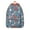 Blue, variant on Octopus Nautical Travel Backpack Durable Oxford Material Pattern Backpack Featuring Japanese-style Octopus Colorful Watercolor Sea Creatures Large Capacity Anti-theft Multifunctional Design Comfortabl