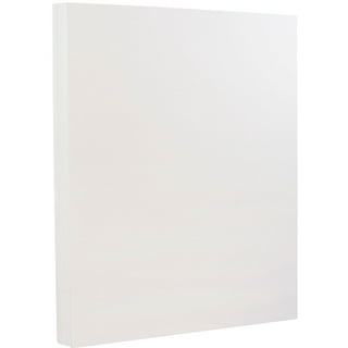 Extra Heavy Duty 130lb Cover Cardstock - 5 x 7 Bright White - 350gsm 17pt  Thick Paper - Index, Flash & Post Card Stock - 40 Pack