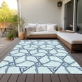 thumbnail image 6 of Addison Rugs Chantille Indoor/Outdoor Transitional Geometric Sky Washable Rectangle Rug, 3' x 5', 6 of 6
