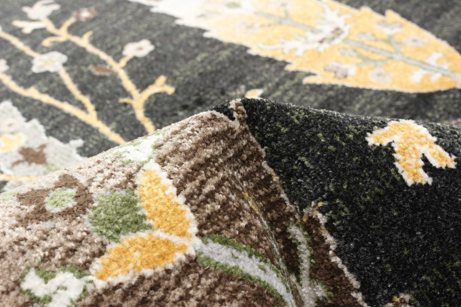 Tapis Lavable ECARPET Boho Chic pour Chambre, Salon, Chambre d'Enfant, Couloir