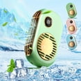 thumbnail image 4 of Green Large Handheld Digital Usb Silent 100 Speed Portable Desktop Personal Efficient Cooling Long Runtime, 4 of 4